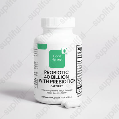 Probiotic 40 Billion with Prebiotics